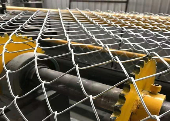 PVC дюйма загородки 5x5 звена цепи диаманта ODM ровный поверхностный покрыл