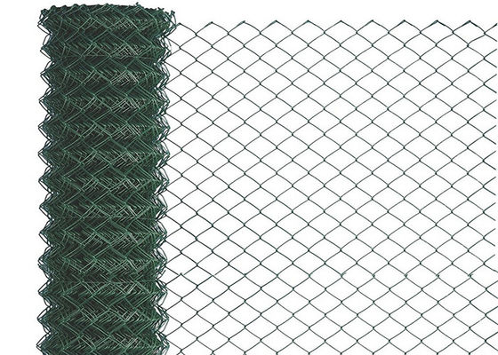Крен 50x50mm загородки звена цепи диаманта алюминиевого сплава цинка 4ft