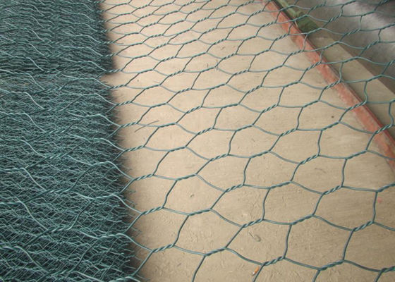 Сплав алюминия 80mm*100mm цинка ячеистой сети стены Gabion обработки скольжения реки