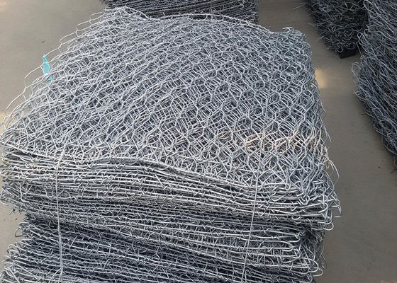 Сплав алюминия 80mm*100mm цинка ячеистой сети стены Gabion обработки скольжения реки