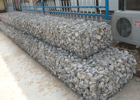 2.7mm водоустойчивое	Гальванизированная ячеистая сеть Gabion для корзин Gabion