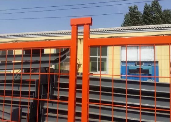 панели загородки Dia провода 3.5mm передвижные нагревают - обработанный временный ограждать металла