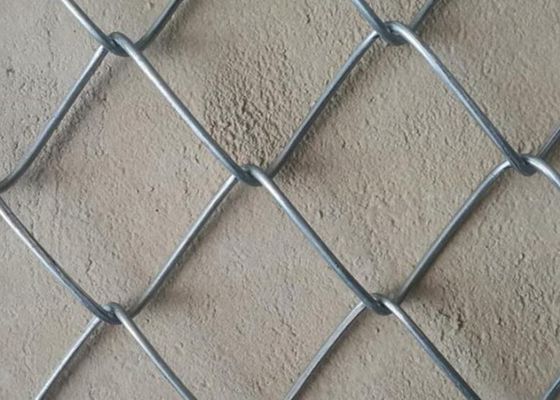 Ширина 75X75mm загородки 20m звена цепи диаманта сада спортивной площадки спорт