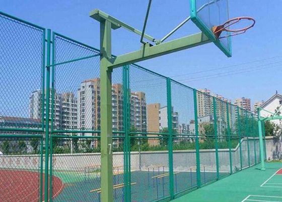загородка звена цепи диаманта высоты горячего погружения 6FT 4.0mm для ограждать шоссе